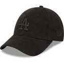 cepur-izliekta-melns-regulejams-9forty-towelling-no-los-angeles-dodgers-mlb-no-new-era