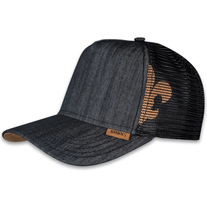 cepur-izliekta-truckeris-melns-snapback-hft-linen-2014-no-djinns
