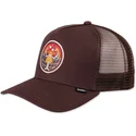 cepur-izliekta-truckeris-bruns-snapback-peace-harmony-hft-no-djinns
