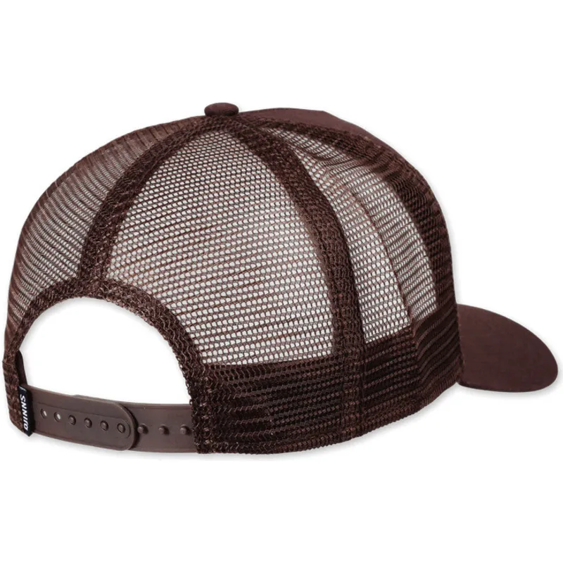 cepur-izliekta-truckeris-bruns-snapback-peace-harmony-hft-no-djinns