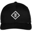 schwarze-gebogene-kappe-verstellbar-brushed-twill-truefit-20-von-djinns