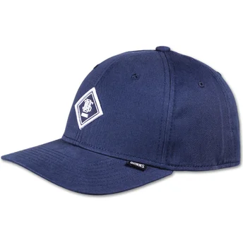 Gorra curva azul marino ajustable Brushed Twill TrueFit 2.0 de Djinns