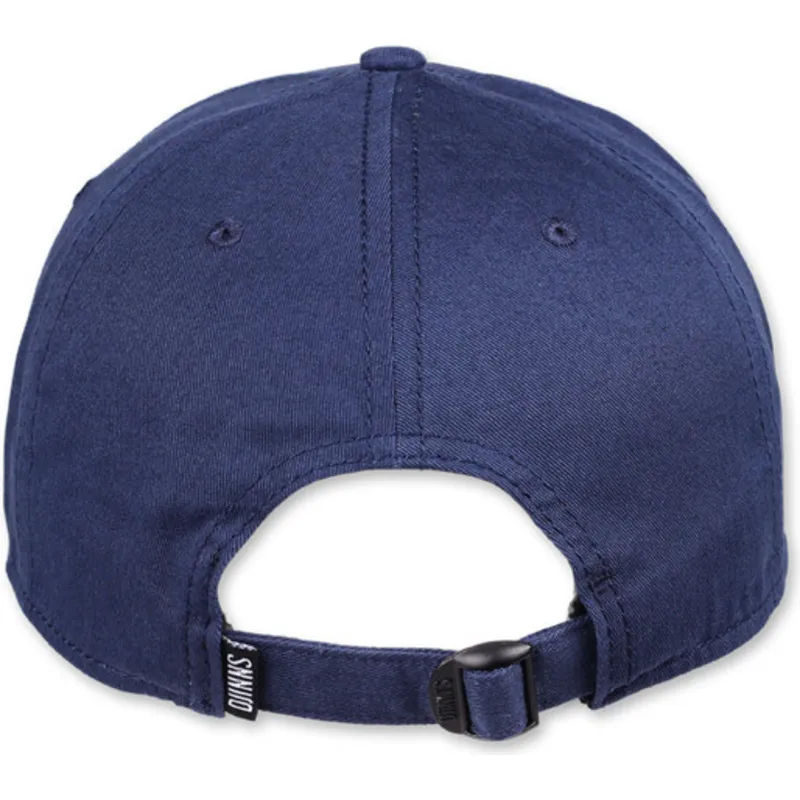 cepur-izliekta-tumsi-zils-regulejams-brushed-twill-truefit-20-no-djinns