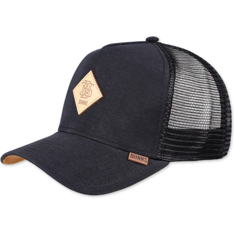cepur-izliekta-truckeris-melns-snapback-hft-jersey-patch-no-djinns
