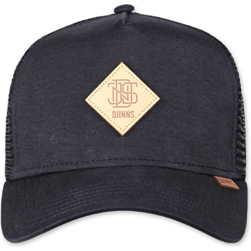 cepur-izliekta-truckeris-melns-snapback-hft-jersey-patch-no-djinns