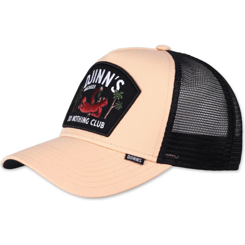 beige-und-schwarze-trucker-kappe-do-nothing-club-hft-dnc-sloth-von-djinns