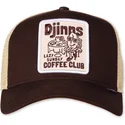 cap-izliekta-brown-snapback-no-djinns