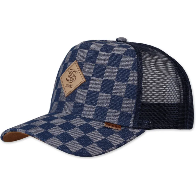 cepur-izliekta-truckeris-zils-snapback-hft-denim-check-no-djinns cepur-izliekta-truckeris-zils-snapback-hft-denim-check-no-djinns