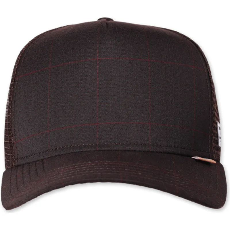 cepur-izliekta-truckeris-bruns-snapback-hft-glencheck-no-djinns cepur-izliekta-truckeris-bruns-snapback-hft-glencheck-no-djinns