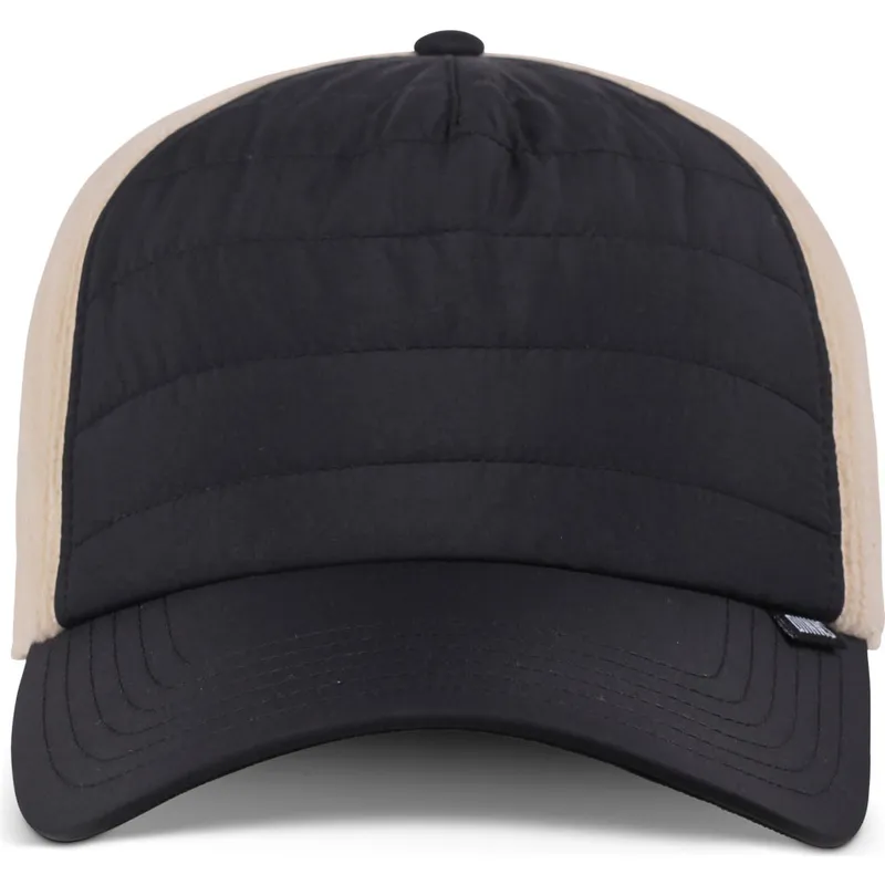cepur-izliekta-melns-snapback-hft-puffy-nylon-no-djinns