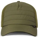 grune-snapback-cap-mit-gebogenem-schirm-hft-puffy-nylon-von-djinns