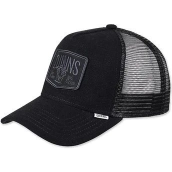 Cepur izliekta šoferis melns snapback Hippy Canvas HFT no Djinns