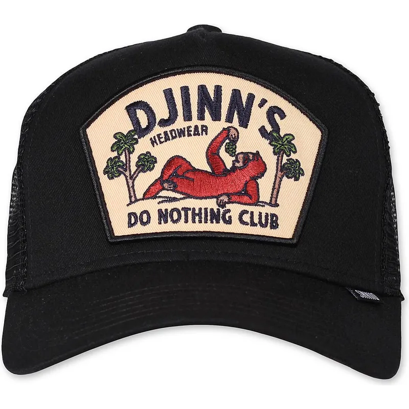 cepur-izliekta-soferis-melns-snapback-do-nothing-club-hft-dnc-sloth-no-djinns