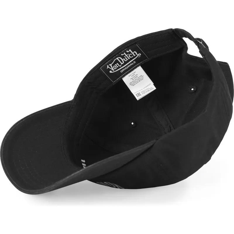 cepur-izliekta-melns-regulejama-lente-dc-b-no-von-dutch
