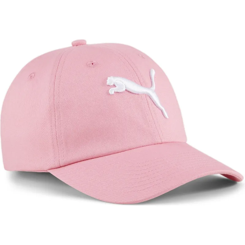 cepur-izliekta-roza-regulejams-berniem-essentials-cat-no-puma