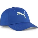 cepur-izliekta-zils-regulejams-berniem-essentials-cat-no-puma