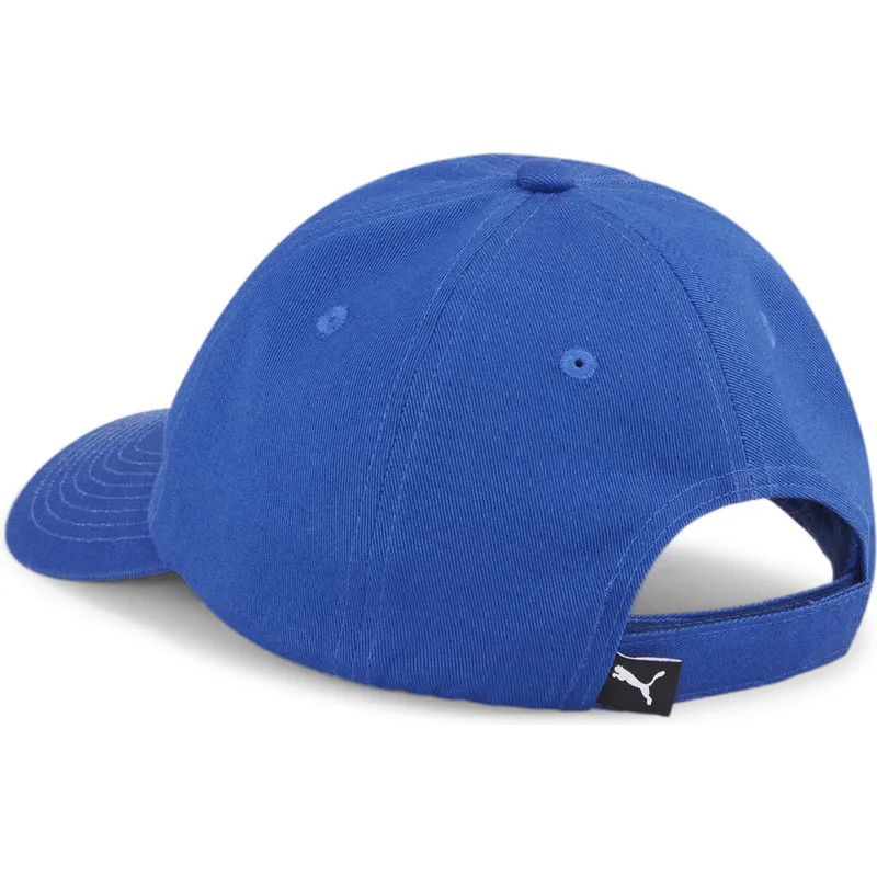 cepur-izliekta-zils-regulejams-berniem-essentials-cat-no-puma