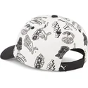 cepur-izliekta-balts-regulejams-berniem-essentials-cat-no-puma