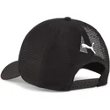 cepur-izliekta-truckeris-melns-snapback-race-no-ferrari-formula-1-no-puma