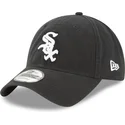 cap-izliekta-black-adjustable-strap-9twenty-core-classic-no-chicago-white-sox-mlb-no-new-era