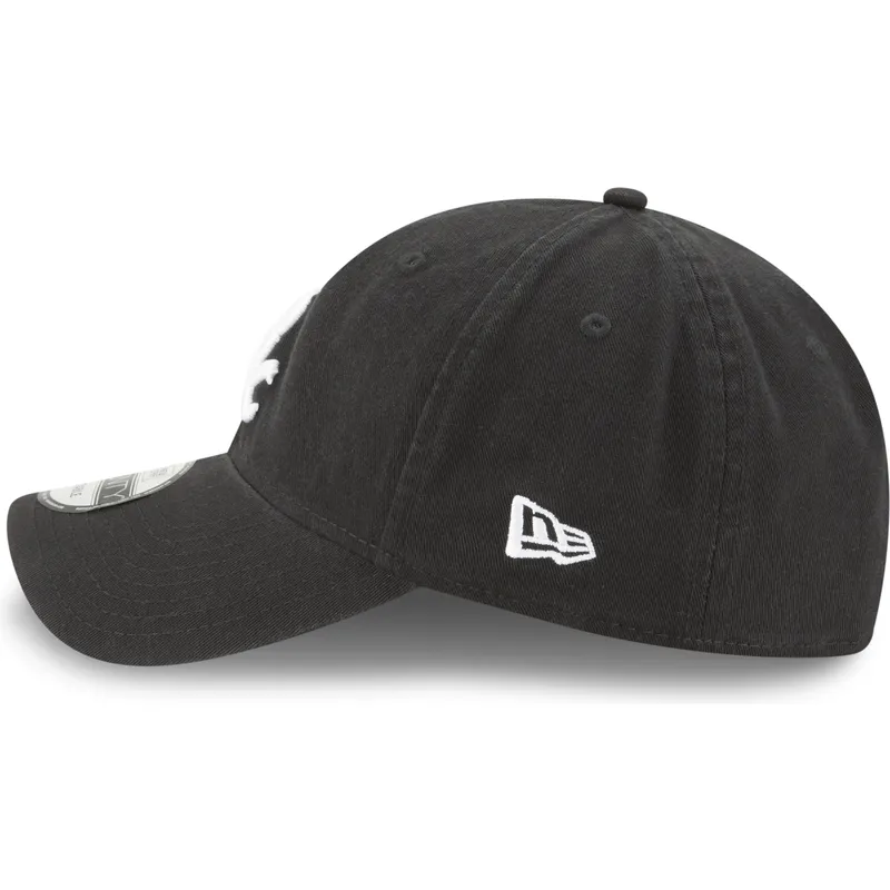 cap-izliekta-black-adjustable-strap-9twenty-core-classic-no-chicago-white-sox-mlb-no-new-era