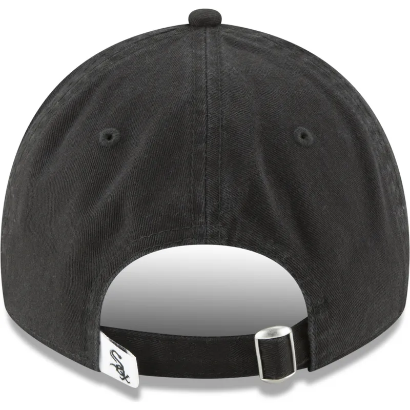 cap-izliekta-black-adjustable-strap-9twenty-core-classic-no-chicago-white-sox-mlb-no-new-era
