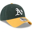 regulowana-zielono-zolta-czapka-z-daszkiem-9twenty-core-classic-oakland-athletics-mlb-od-new-era