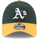 cap-izliekta-green-adjustable-strap-9twenty-core-classic-no-oakland-athletics-mlb-no-new-era