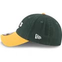 cap-izliekta-green-adjustable-strap-9twenty-core-classic-no-oakland-athletics-mlb-no-new-era
