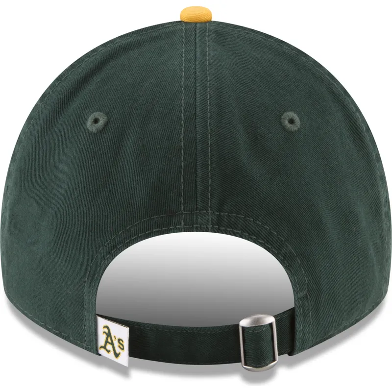 cepur-izliekta-zals-regulejams-9twenty-core-classic-no-oakland-athletics-mlb-no-new-era