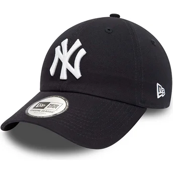 Granatowa zakrzywiona czapka z regulacją 9TWENTY League Essential New York Yankees MLB New Era