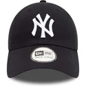 marineblaue-verstellbare-9twenty-league-essential-kappe-der-new-york-yankees-mlb-von-new-era