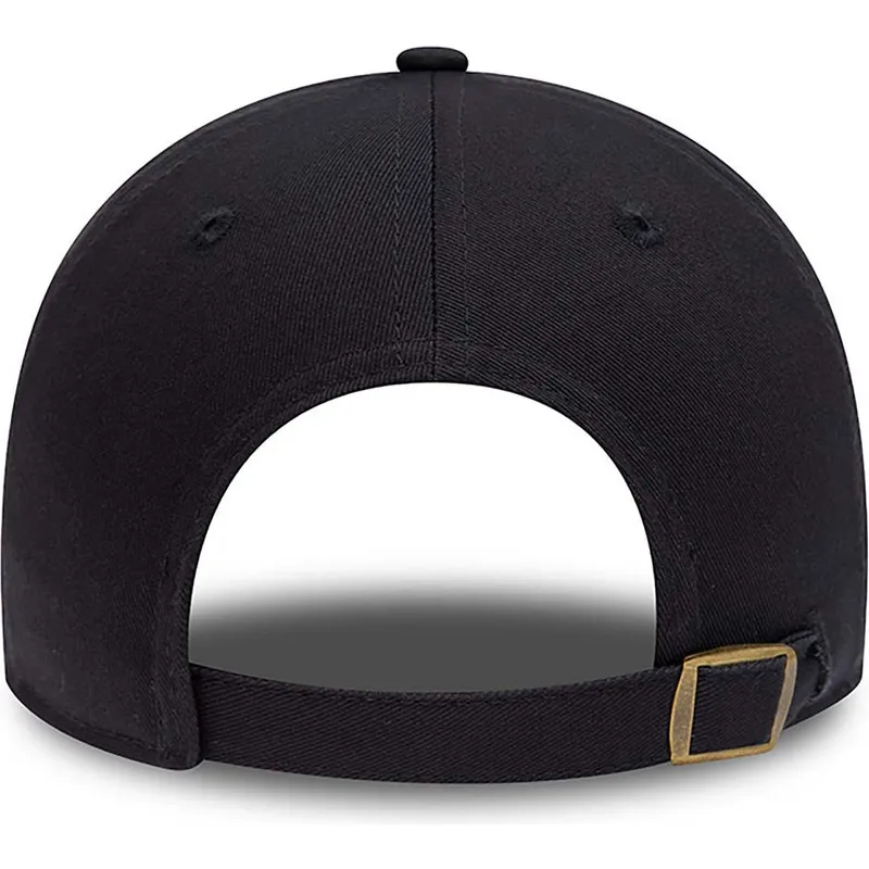 marineblaue-verstellbare-curved-cap-9twenty-league-essential-der-new-york-yankees-mlb-von-new-era