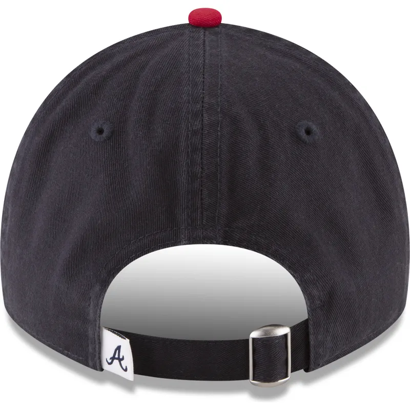 cepur-izliekta-tumsi-zils-regulejama-lente-9twenty-core-classic-no-atlanta-braves-mlb-no-new-era