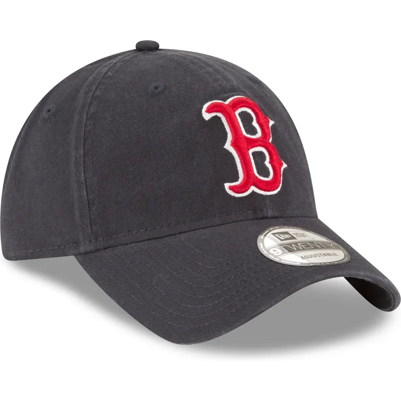 cepur-izliekta-tumsi-zils-regulejama-lente-9twenty-core-classic-no-boston-red-sox-mlb-no-new-era