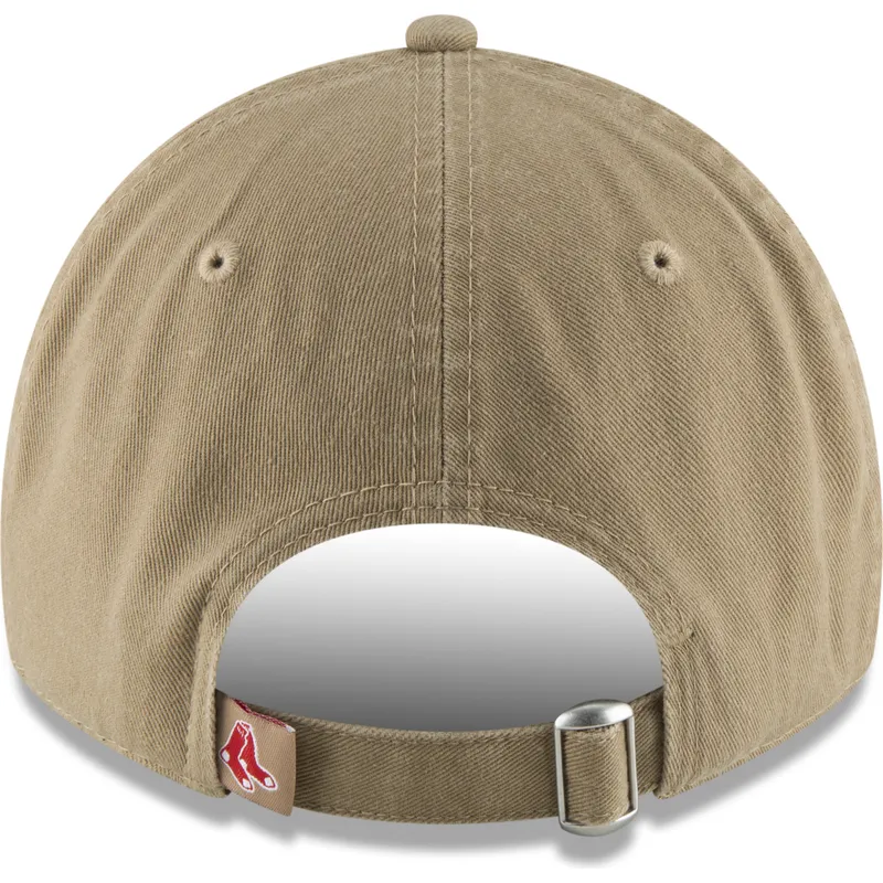 cepur-izliekta-bruns-regulejams-9twenty-core-classic-no-boston-red-sox-mlb-no-new-era