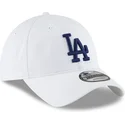 vit-justerbar-kurvad-keps-med-bla-logotyp-9twenty-core-classic-fran-los-angeles-dodgers-mlb-av-new-era