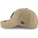 cap-izliekta-brown-adjustable-strap-claro-9twenty-core-classic-no-new-york-yankees-mlb-no-new-era