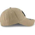 cap-izliekta-brown-adjustable-strap-claro-9twenty-core-classic-no-new-york-yankees-mlb-no-new-era