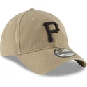 cepur-izliekta-bruns-regulejams-9twenty-core-classic-no-pittsburgh-pirates-mlb-no-new-era