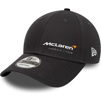 Szara czapka z zakrzywionym daszkiem snapback 9FORTY Flawless McLaren Racing Formula 1 od New Era