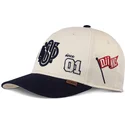 djinns-curved-brim-anniversary-truefit-beige-and-navy-blue-adjustable-cap