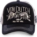 cap-izliekta-black-snapback-berniem-no-von-dutch