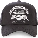 gorra-trucker-negra-crew8-de-von-dutch