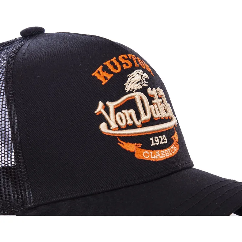 cepur-izliekta-soferis-melns-snapback-no-von-dutch