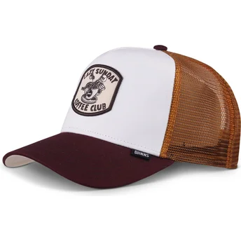 Cepur izliekta daudzkrāsains snapback marrón Coffee Club HFT no Djinns