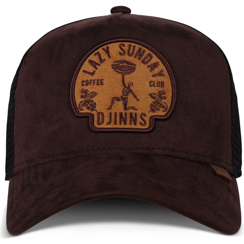 cepur-izliekta-truckeris-bruns-snapback-lazy-classic-hft-no-djinns
