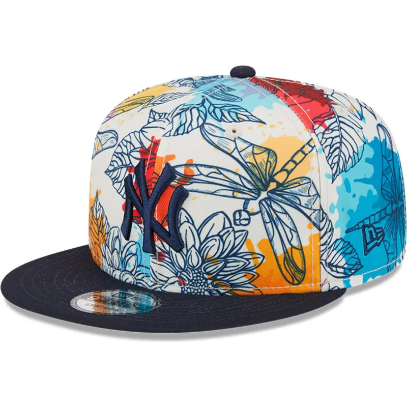 cepur-plakana-daudzkrasains-snapback-9fifty-spring-no-new-york-yankees-mlb-no-new-era