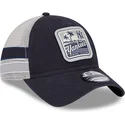 cepur-izliekta-truckeris-tumsi-zils-snapback-9twenty-stripe-no-new-york-yankees-mlb-no-new-era