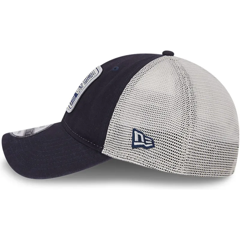 cepur-izliekta-truckeris-tumsi-zils-snapback-9twenty-stripe-no-new-york-yankees-mlb-no-new-era